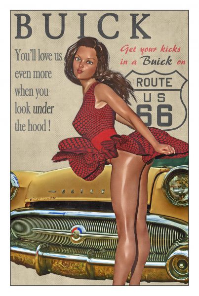 Women Hanging Around Buicks